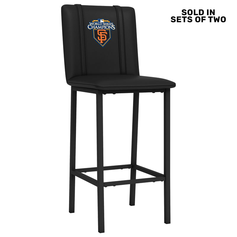 Bar Stool 500 with San Francisco Giants Champs'10 Set of 2