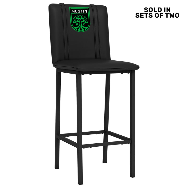 Bar Stool 500 with Austin FC Logo Set of 2