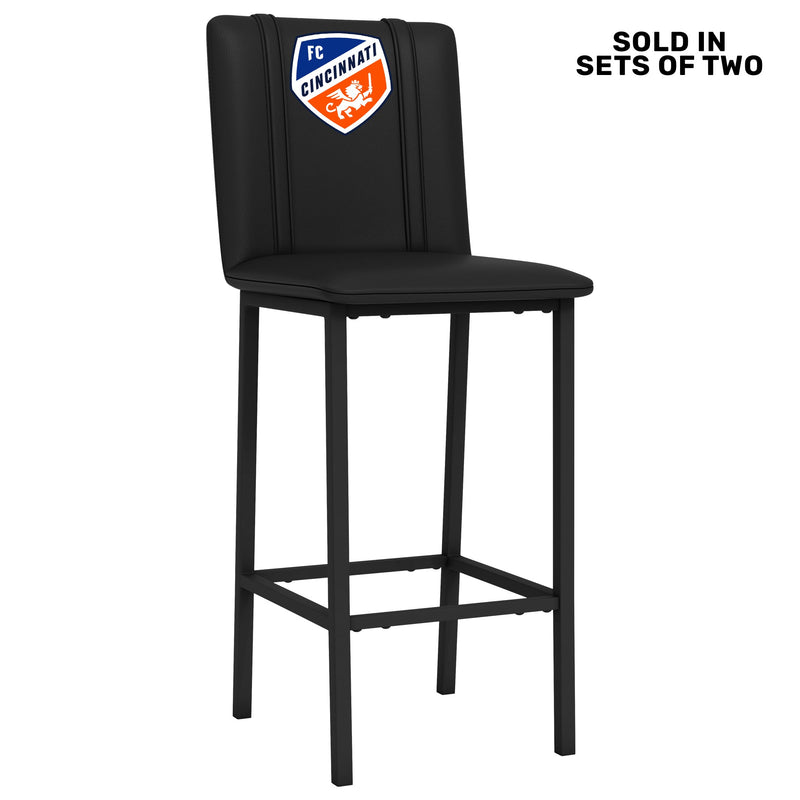 Bar Stool 500 with FC Cincinnati Logo Set of 2