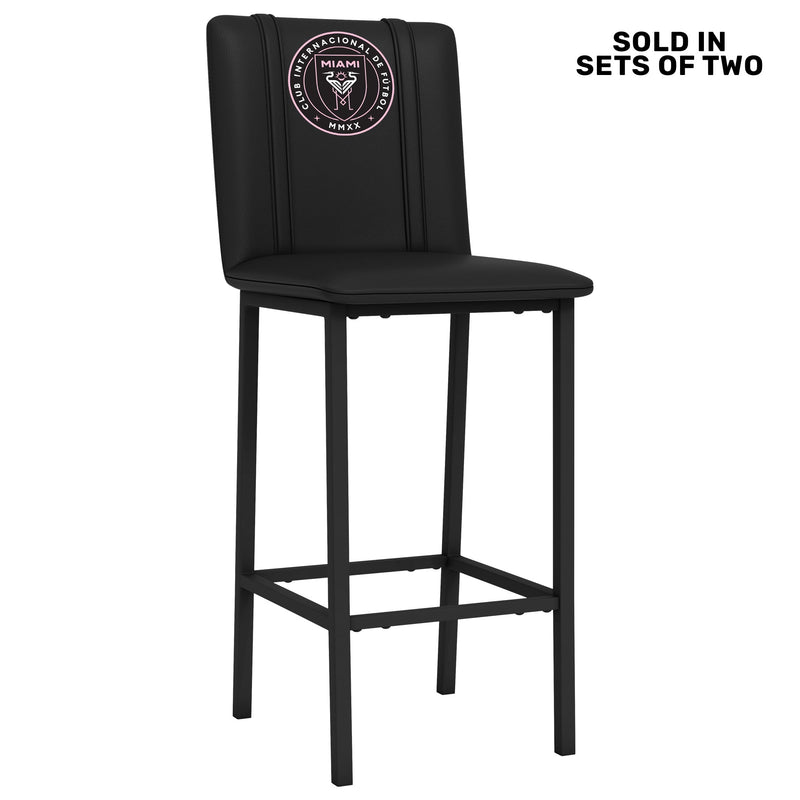 Bar Stool 500 with Inter Miami FC Logo Set of 2