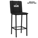 Bar Stool 500 with Cleveland Cavaliers Let Em Know Playoffs Logo Set of 2