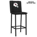 Bar Stool 500 with Arizona Cardinals Helmet Logo Set of 2