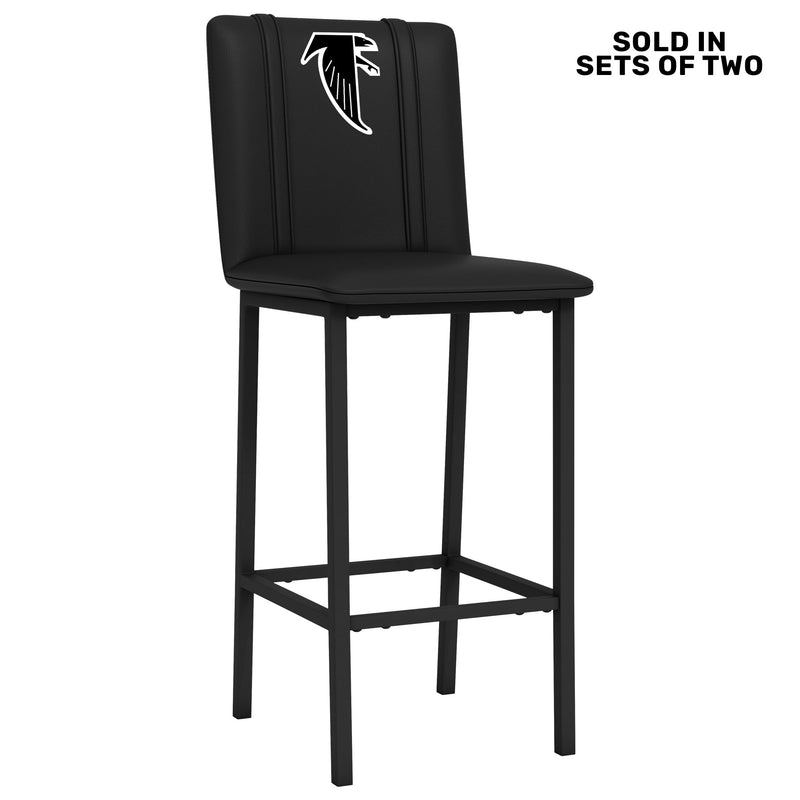 Bar Stool 500 with Atlanta Falcons Classic Logo Set of 2