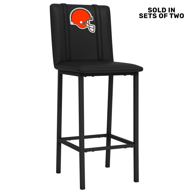 Bar Stool 500 with Cleveland Browns Helmet Logo Set of 2