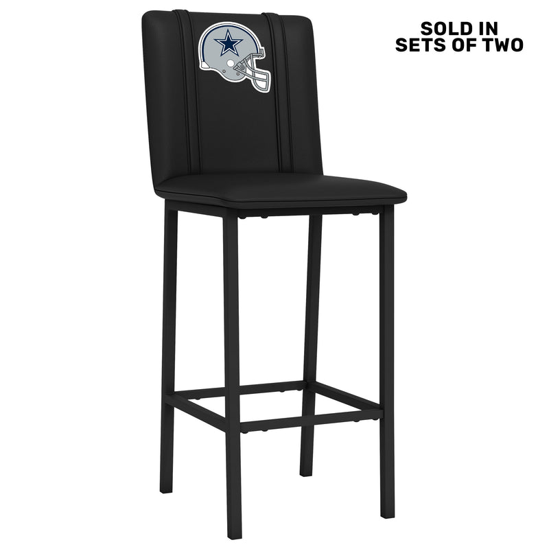 Bar Stool 500 with Dallas Cowboys Helmet Logo Set of 2