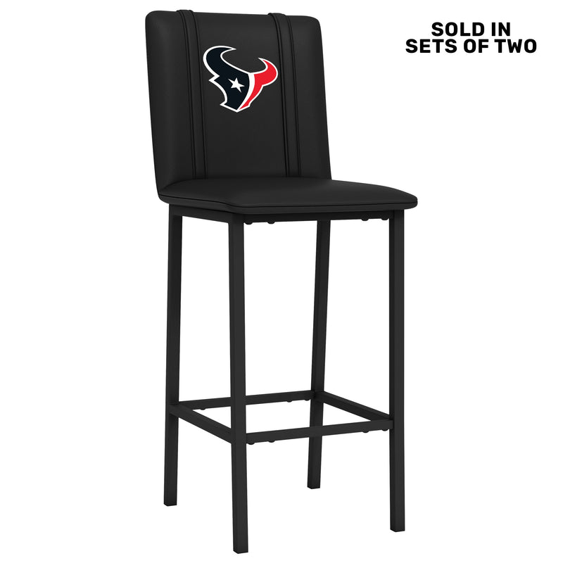 Bar Stool 500 with Houston Texans Primary Logo Set of 2