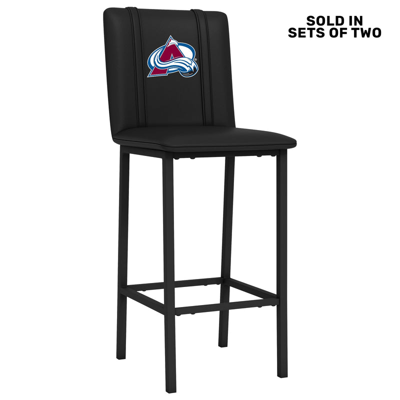 Bar Stool 500 with Colorado Avalanche Logo Set of 2