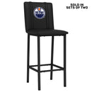Bar Stool 500 with Edmonton Oilers Logo Set of 2