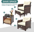 Axis Patio Chair Set, 5-Piece