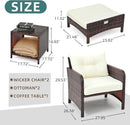 Axis Patio Chair Set, 5-Piece