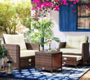 Axis Patio Chair Set, 5-Piece