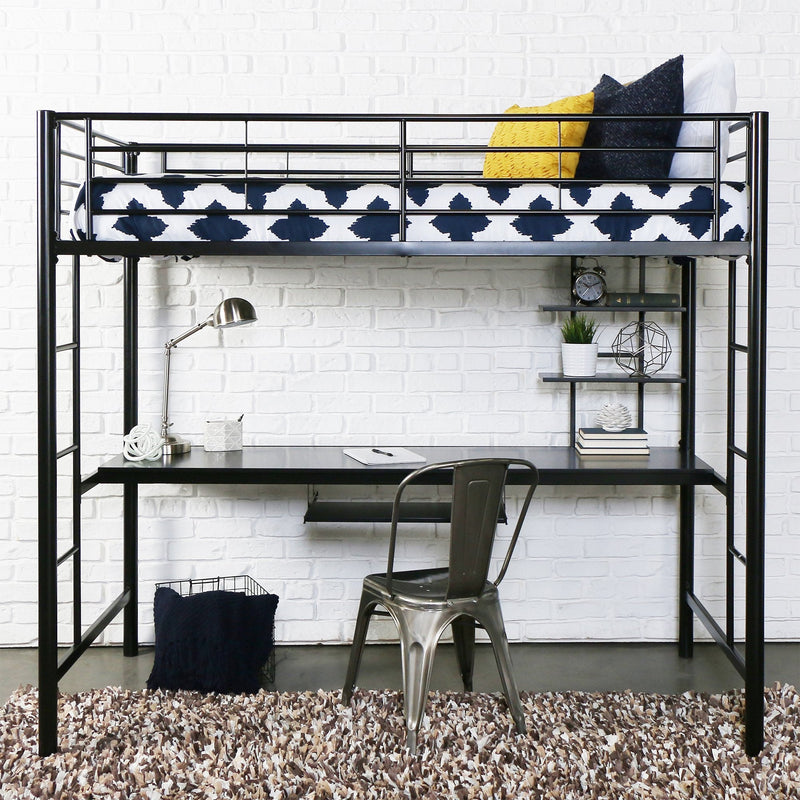 Sunset Twin over Workstation Bunk Bed