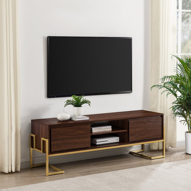 Betty Modern Glam 2-Drawer TV Stand