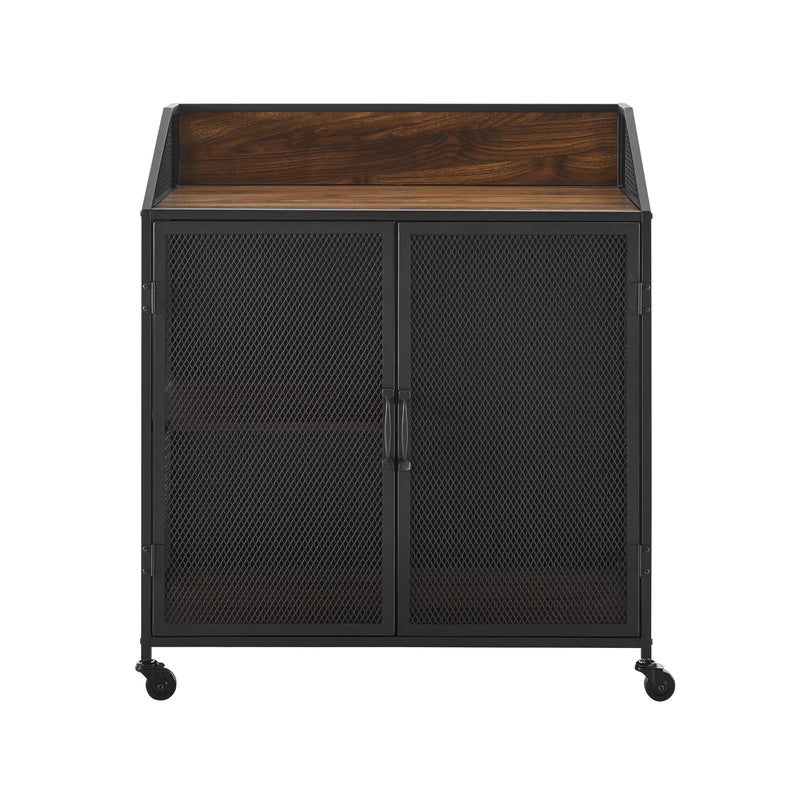 Sona Industrial Bar Cabinet