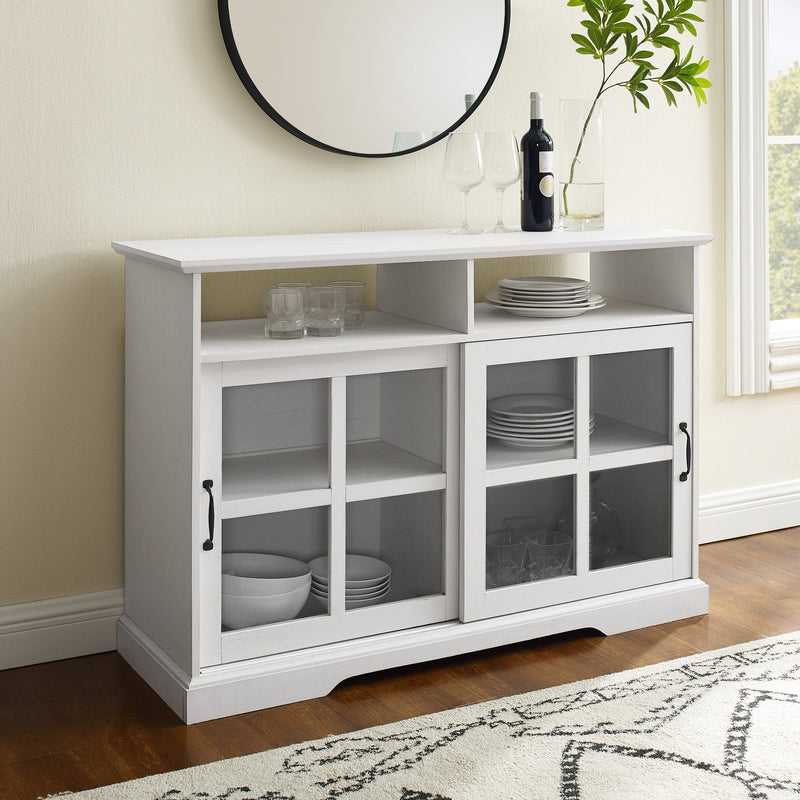 Boden Sliding Glass Door Buffet Sideboard & TV Stand