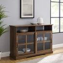 Boden Sliding Glass Door Buffet Sideboard & TV Stand