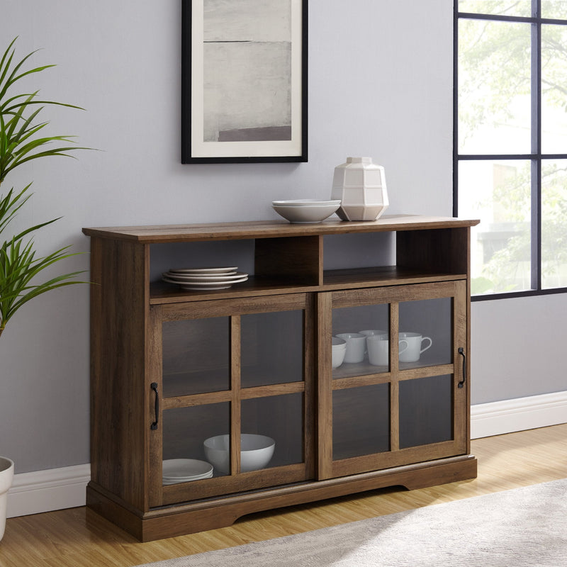 Boden Sliding Glass Door Buffet Sideboard & TV Stand