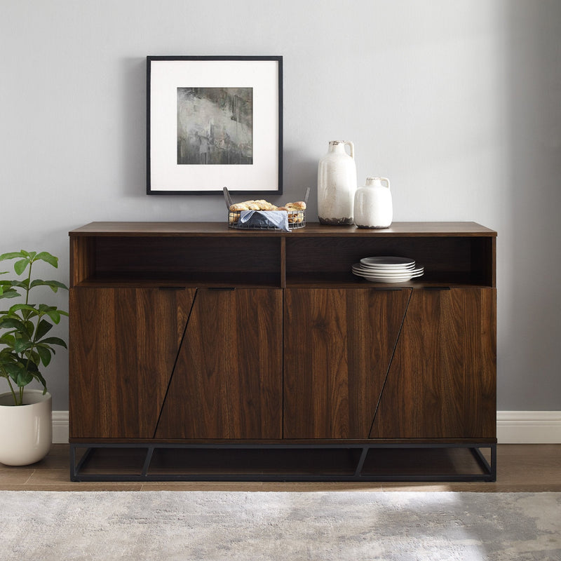 Ian Angled Door Buffet Sideboard / TV Stand