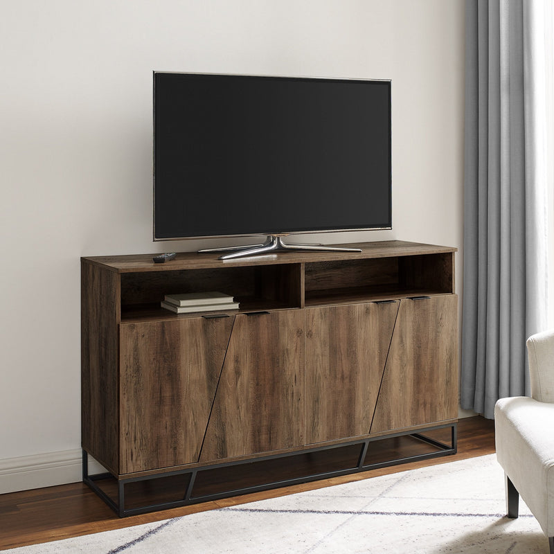 Ian Angled Door Buffet Sideboard / TV Stand