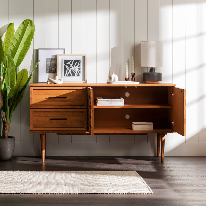 Tessa Solid Wood Prism Sideboard / TV Stand