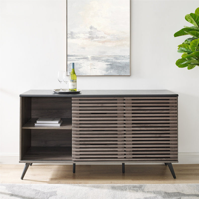 Havana Sliding Door Drawer Sideboard / TV Stand