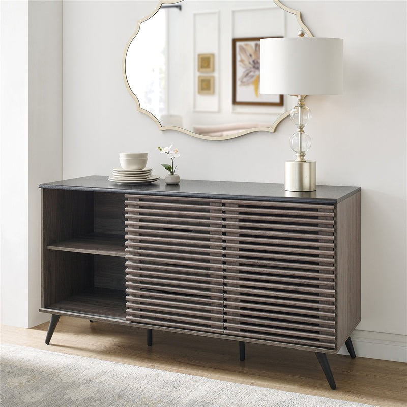 Havana Sliding Door Drawer Sideboard / TV Stand