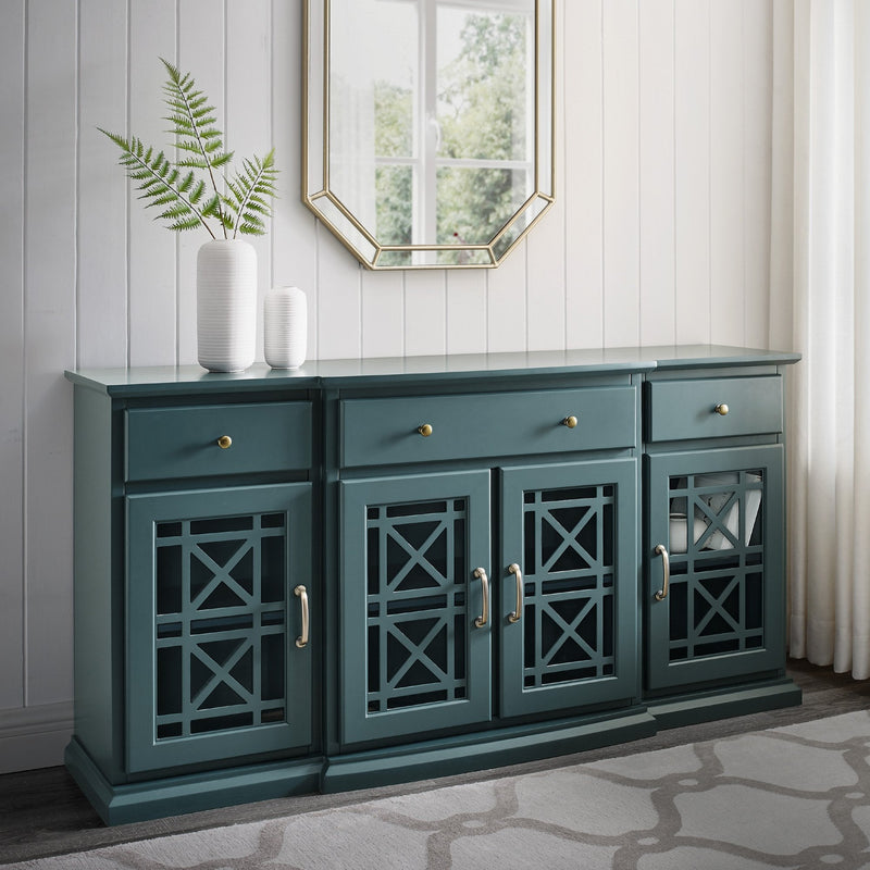 Landon Fretwork Buffet Sideboard & TV Stand