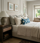 Bukhara Pillow Cover in Blue, Peter Dunham Textiles