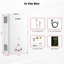 Camplux BW422 Camping Water Heater Propane