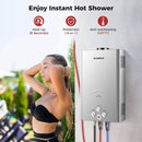 Camplux BW422G Camping Water Heater Propane by Camplux