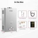 Camplux BW422G Camping Water Heater Propane