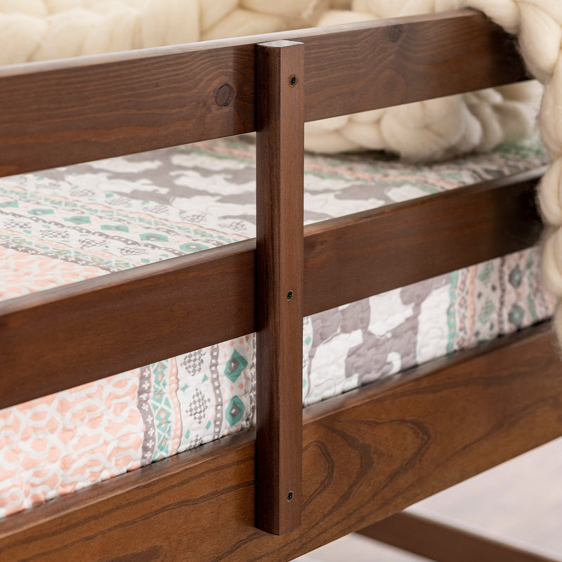 Cottage Classic Bunk Beds Jr. Twin Over Twin Solid Wood