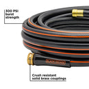 Garden Hose With Brass Couplings For Leak-Free 50-Foot