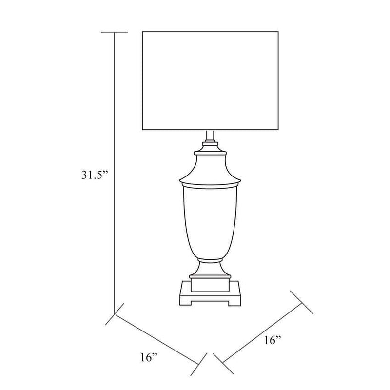 Siegendorf Traditional Table Lamp