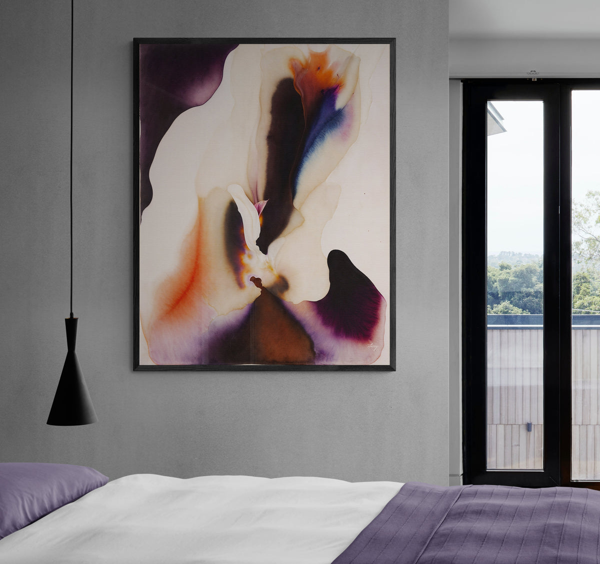Canvas Print: "Velvet Bloom II", photo 2 of 6