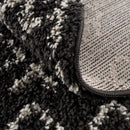 Thetford Black Berber Shag Rug - Clearance