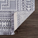 Alya Charcoal Textured Area Rug