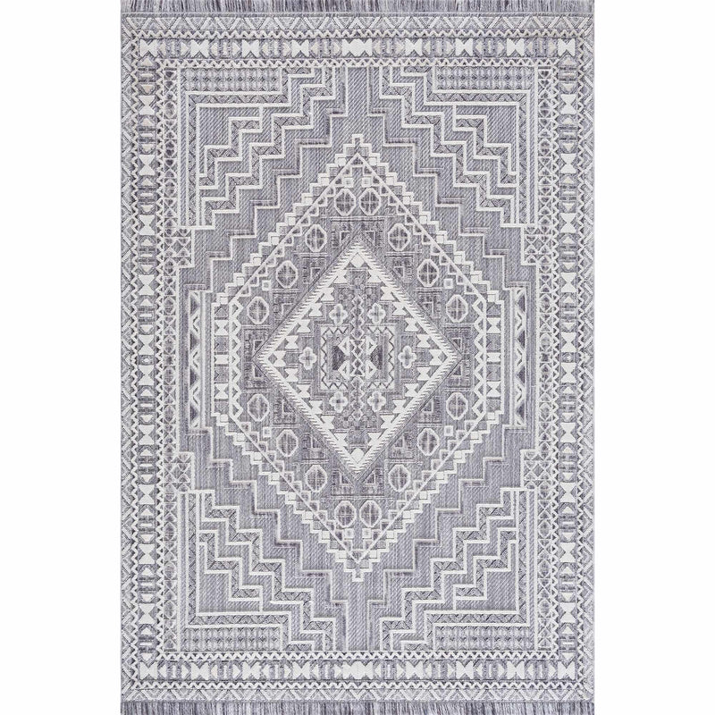 Alya Charcoal Textured Area Rug