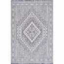 Alya Charcoal Textured Area Rug