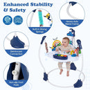 Baby Activity Center Baby Jumper and Bouncer with 6 Interactive Toys Lights and Music by LJGDeals