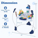 Baby Activity Center Baby Jumper and Bouncer with 6 Interactive Toys Lights and Music by LJGDeals