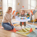 Baby Activity Center Baby Jumper and Bouncer with 6 Interactive Toys Lights and Music by DirectDeals
