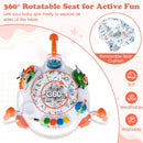 Baby Activity Center Baby Jumper and Bouncer with 6 Interactive Toys Lights and Music by DirectDeals