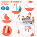 Baby Activity Center Baby Jumper and Bouncer with 6 Interactive Toys Lights and Music by LJGDeals