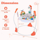 Baby Activity Center Baby Jumper and Bouncer with 6 Interactive Toys Lights and Music by LJGDeals