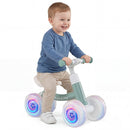 Baby Balance Bike with Adjustable Handlebar and Seat with Lighting Wheels