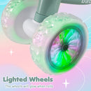 Baby Balance Bike with Adjustable Handlebar and Seat with Lighting Wheels