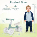 Baby Balance Bike with Adjustable Handlebar and Seat with Lighting Wheels by DirectDeals