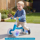 Baby Balance Bike with Adjustable Handlebar and Seat with Lighting Wheels by LJGDeals