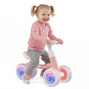 Baby Balance Bike with Adjustable Handlebar and Seat with Lighting Wheels by LJGDeals